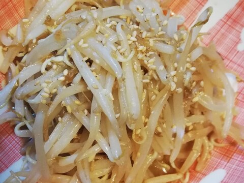 レンジでチン♪もやしの醤油麹ナムル